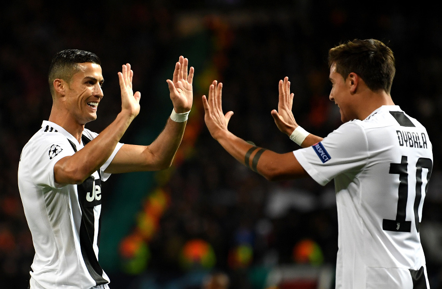 Ronaldo a Dybala.