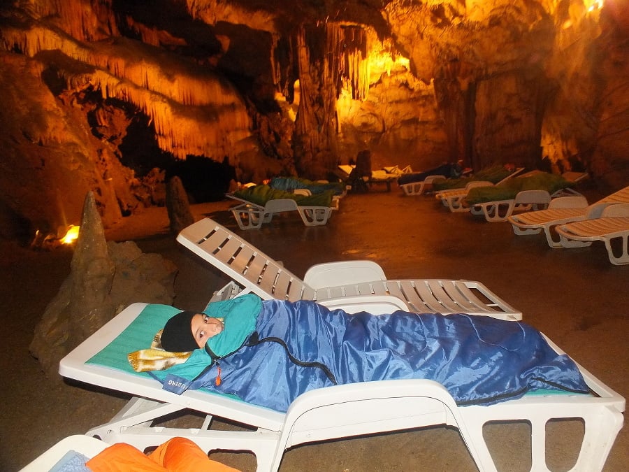 Terapia v Jasovskej jaskyni.