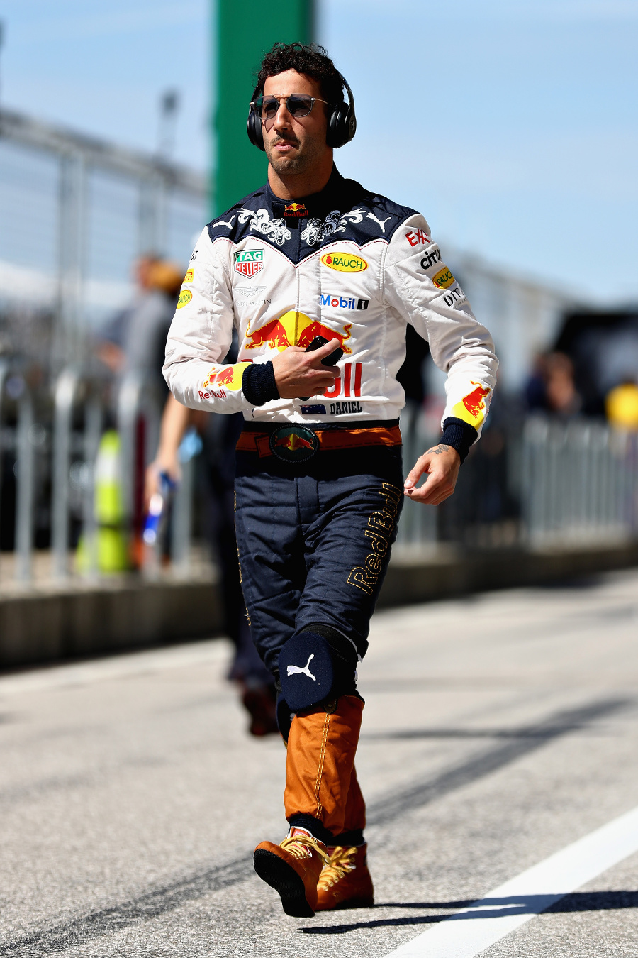 Austrálsky jazdec Daniel Ricciardo.