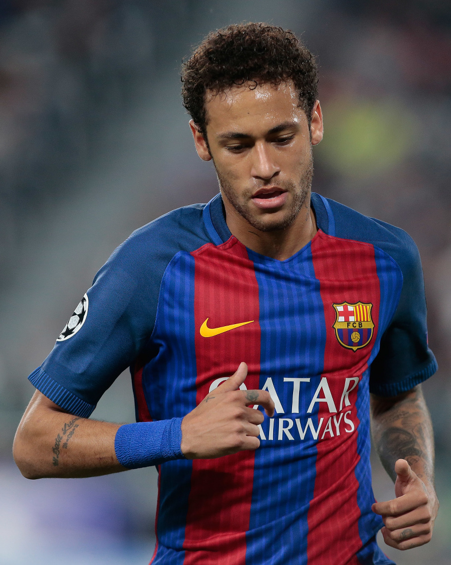 Neymar v drese Barcelony,