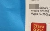 Zľava, akú by ste len ťažko hľadali.