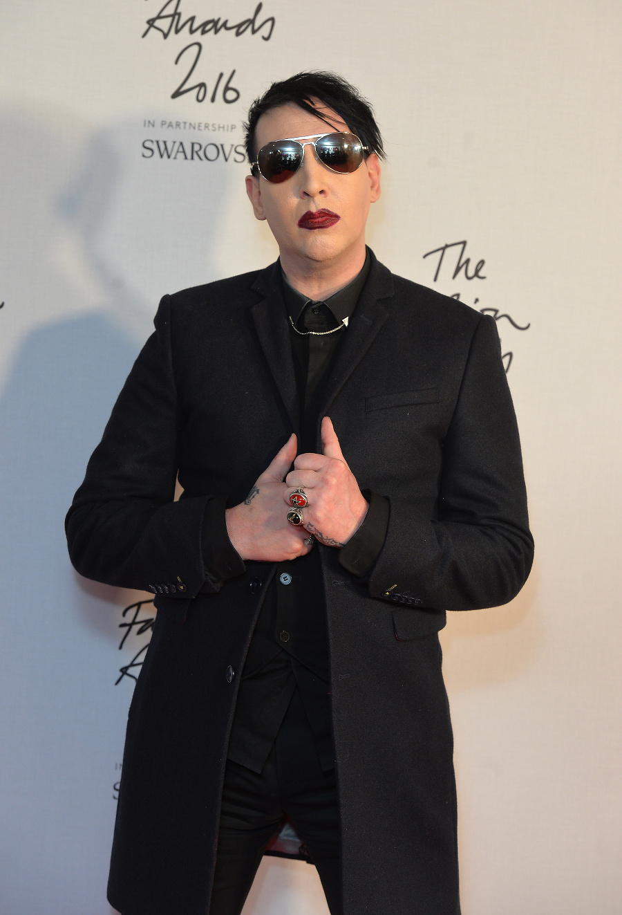 Kontroverzný spevák Marilyn Manson.