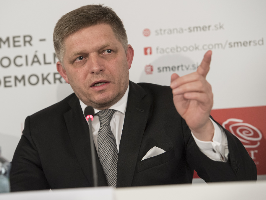 Robert Fico na sneme Smeru-SD