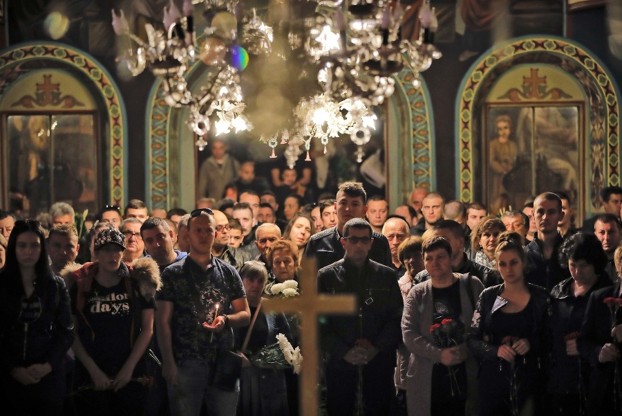 Pohreb zavraždenej bulharskej novinárky