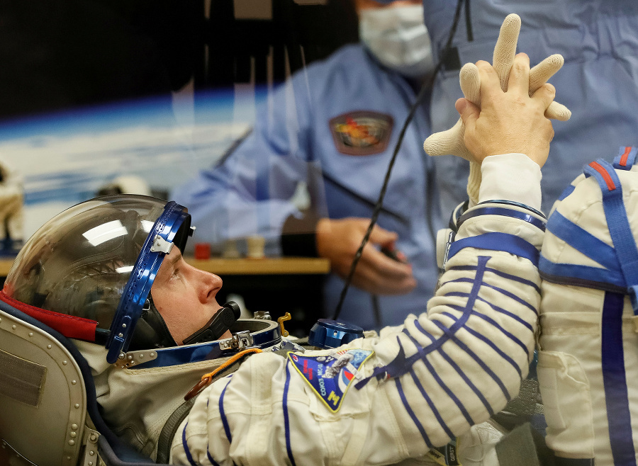 Americký astronaut Nick Hague