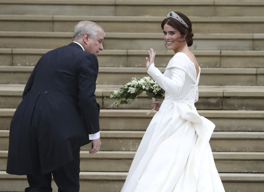 Eugenie ako krásna nevesta.