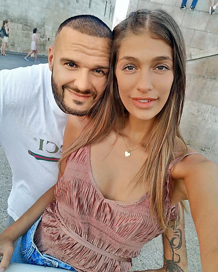 Raper Rytmus a Jasmina Alagič