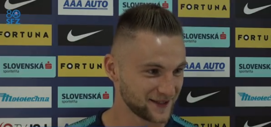 Vedel Milan Škriniar čo