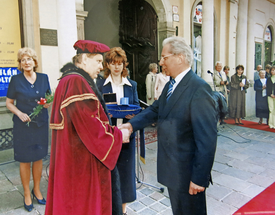 Od košického primátora Trebuľu dostal