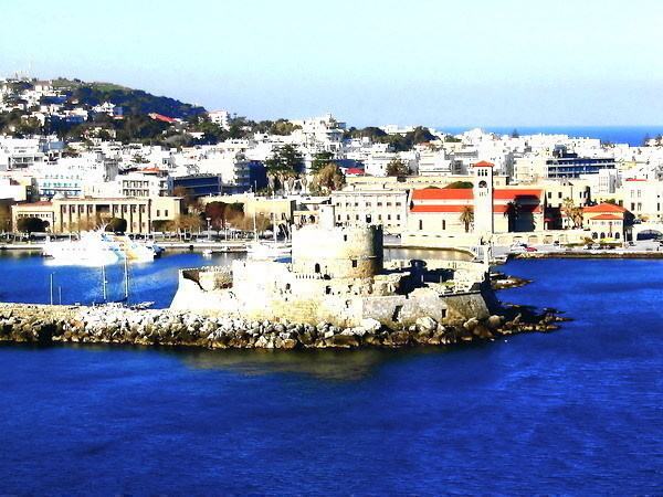 Grécky ostrov Rodos