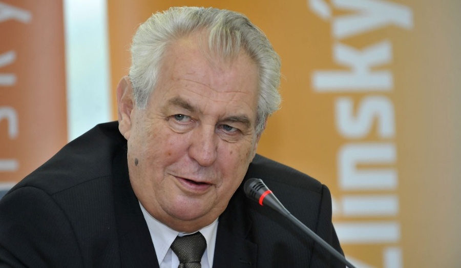 Český prezident Miloš Zeman