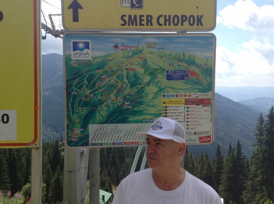 František (64) bol Demänovskou dolinou očarený.
