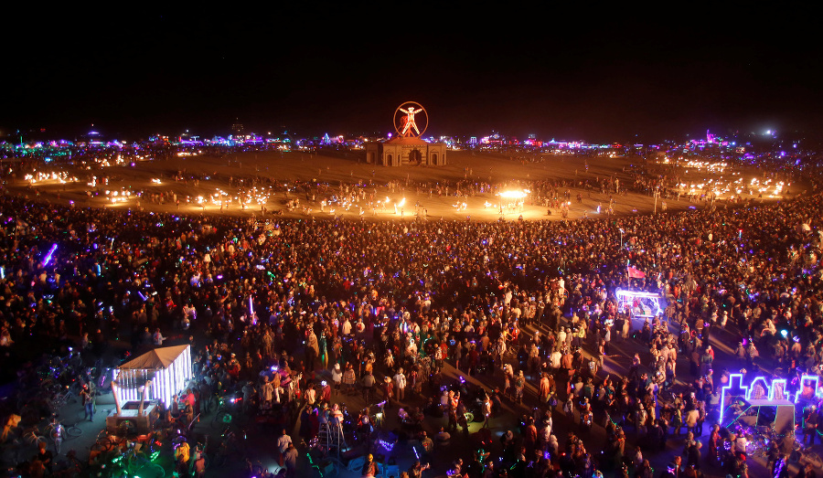 Festival Burning Man.