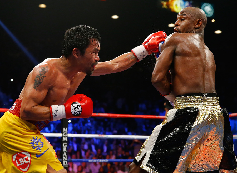 Mayweather a Pacquiao by
