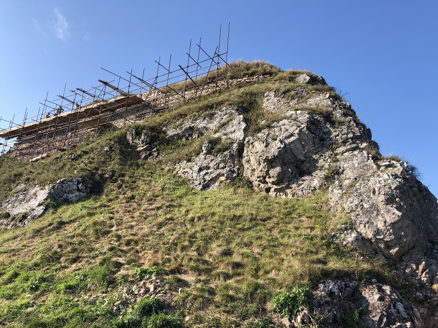 Rekonštrukcia hradu Kamenica v