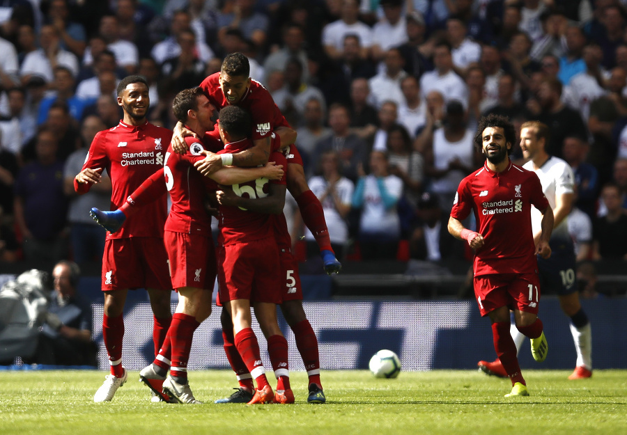 Liverpool porazil Tottenham 2:1.