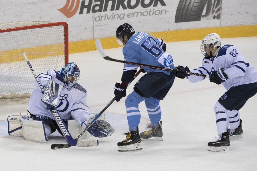 Slovan v zápase KHL