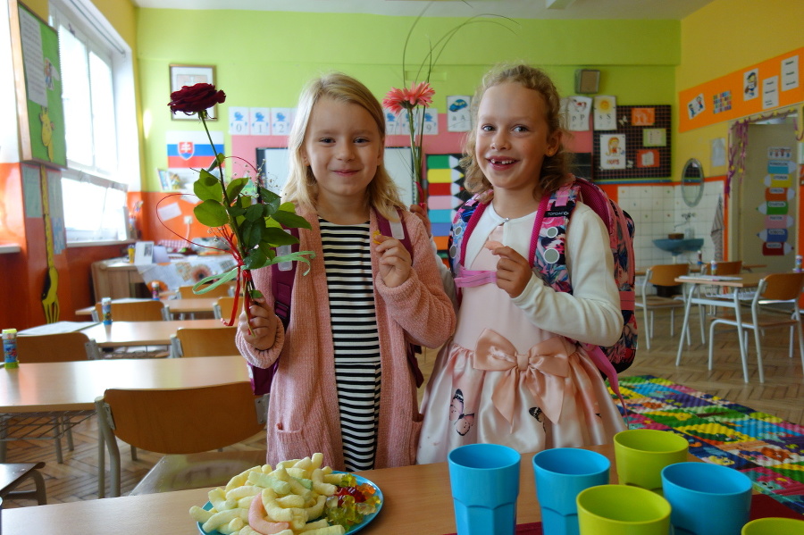 Hanka (6) a Michaela