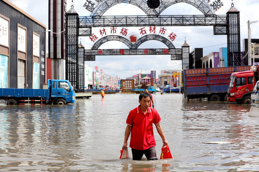 Záplavy v Číne pripravili