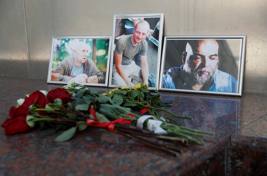 Trojica zavraždených ruských novinárov