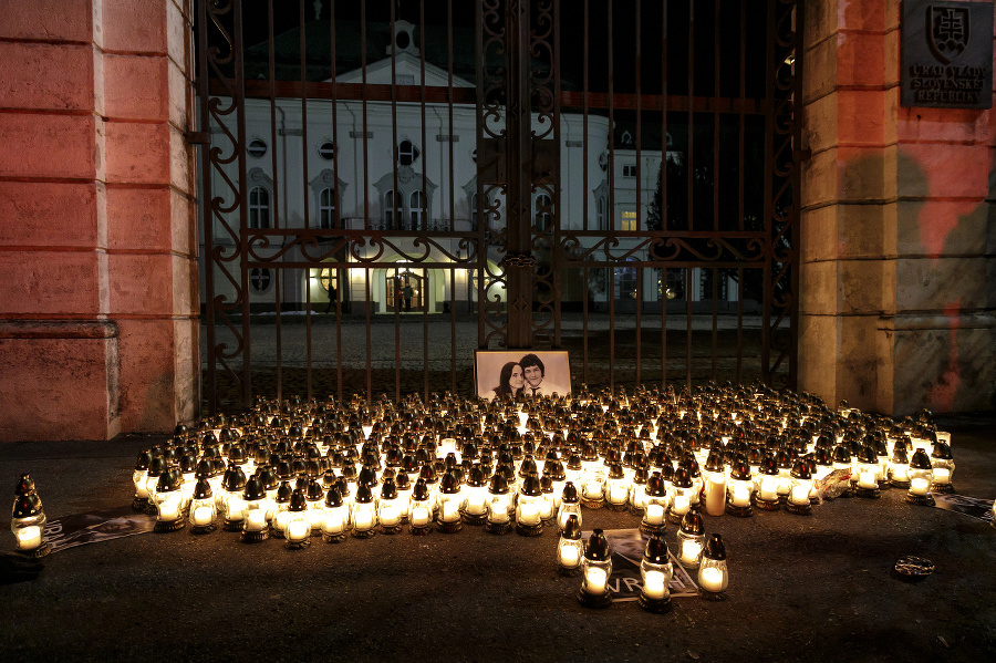 Pochod za zavraždeného novinára