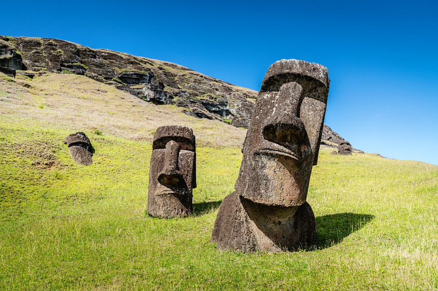 Easter Island Moai Statues