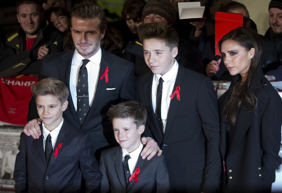 Beckhamov syn o rodinnej
