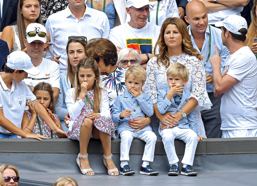Šťastná rodinka Federerovcov