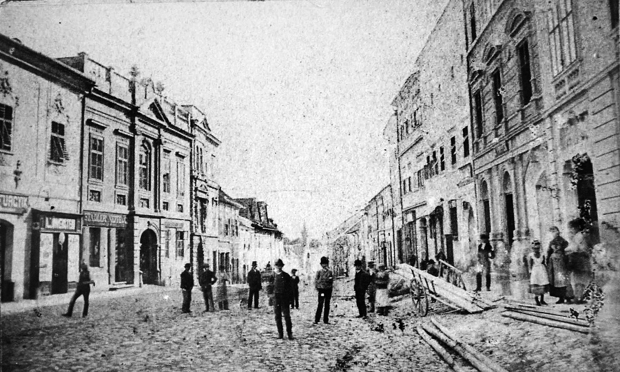 1880 - Dolná ulica.