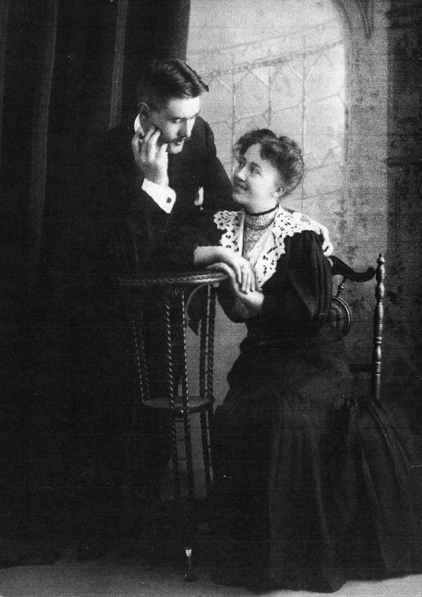 Jozef Gutkaiss s manželkou.