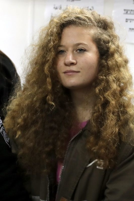 Palestínska tínedžerka Ahid Tamímiová