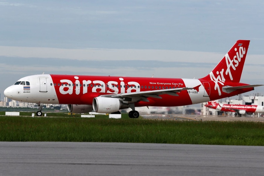 Lietadlo spoločnosti AirAsia (ilustračné