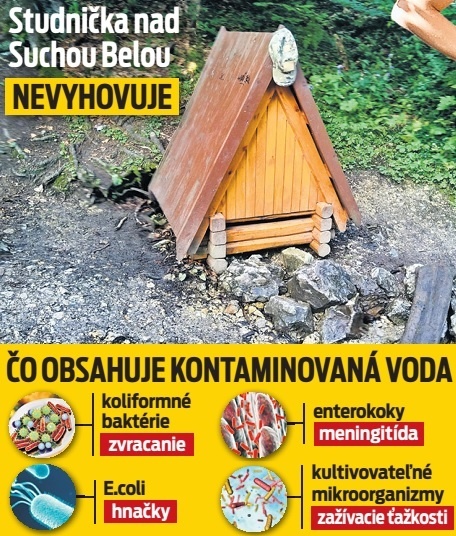 Studnička nad Suchou Belou.