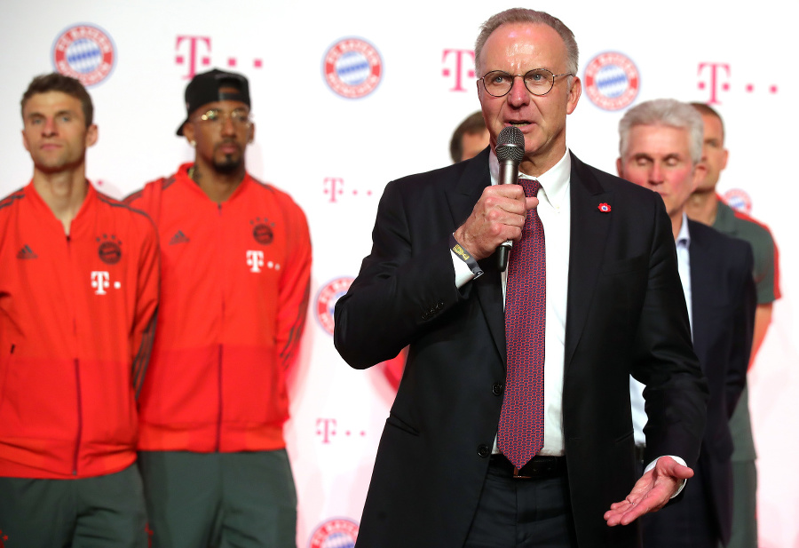 Šéf Bayernu Mníchov Karl-Heinz