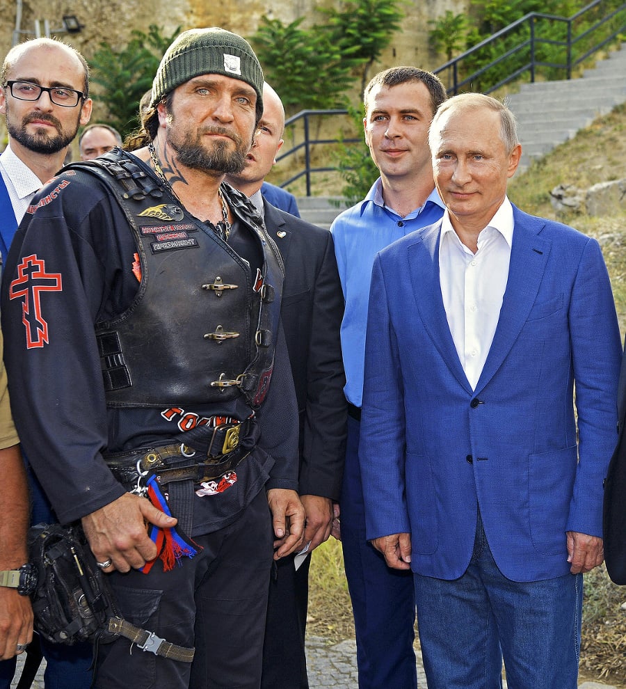 Vladimir Putin na návšteve.