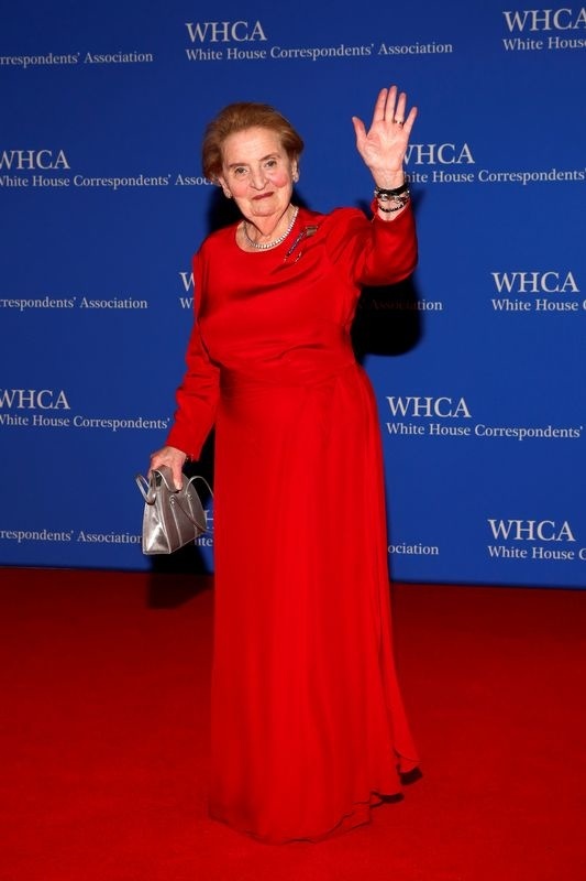 Madeleine Albrightová na snímke