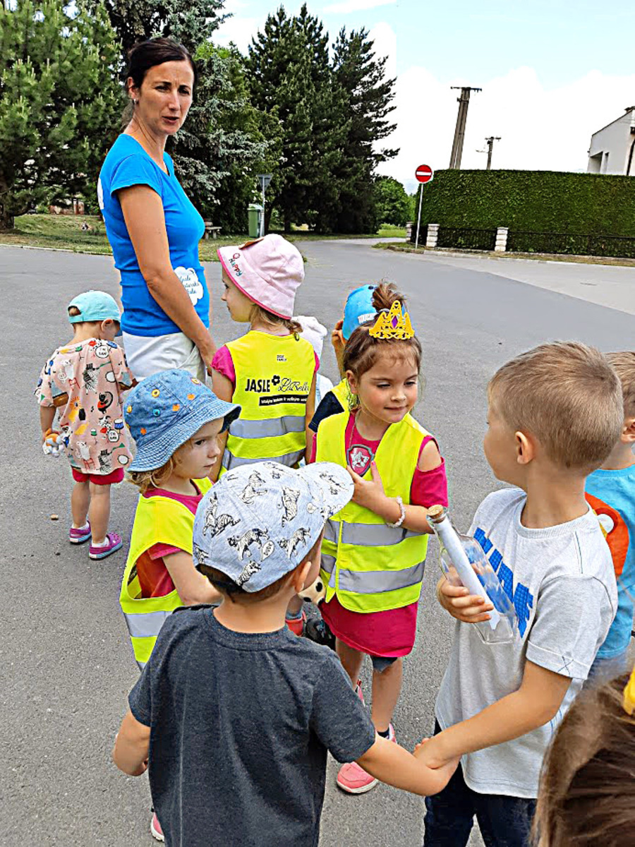 Škôlkari v Liptovskom Mikuláši.