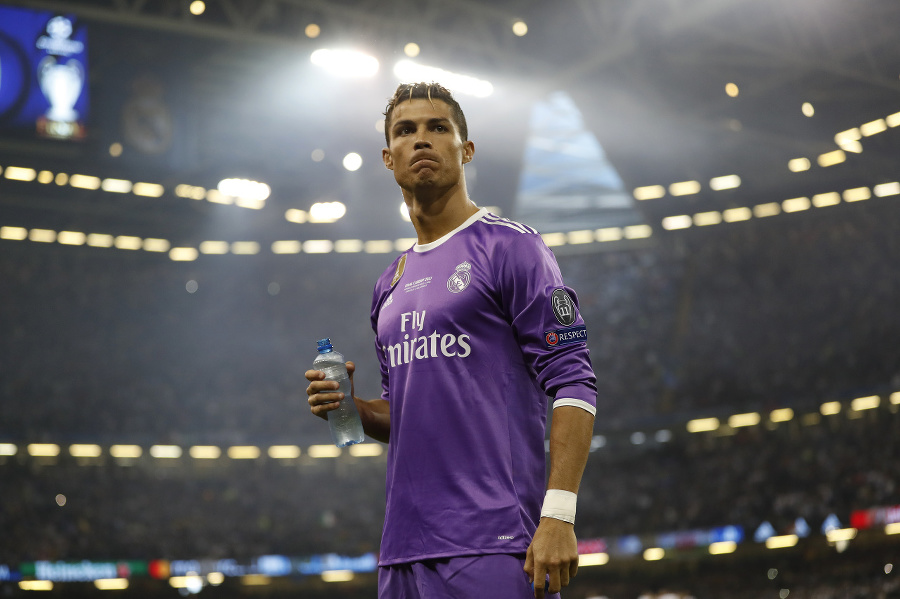 Cristiano Ronaldo s melírom,