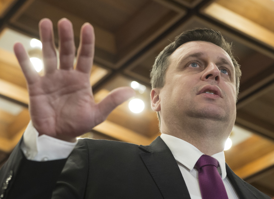 Predseda Národnej rady SR Andrej Danko
