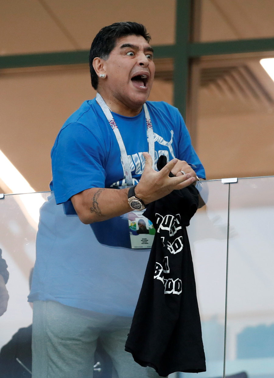 Diego Maradona (57) by