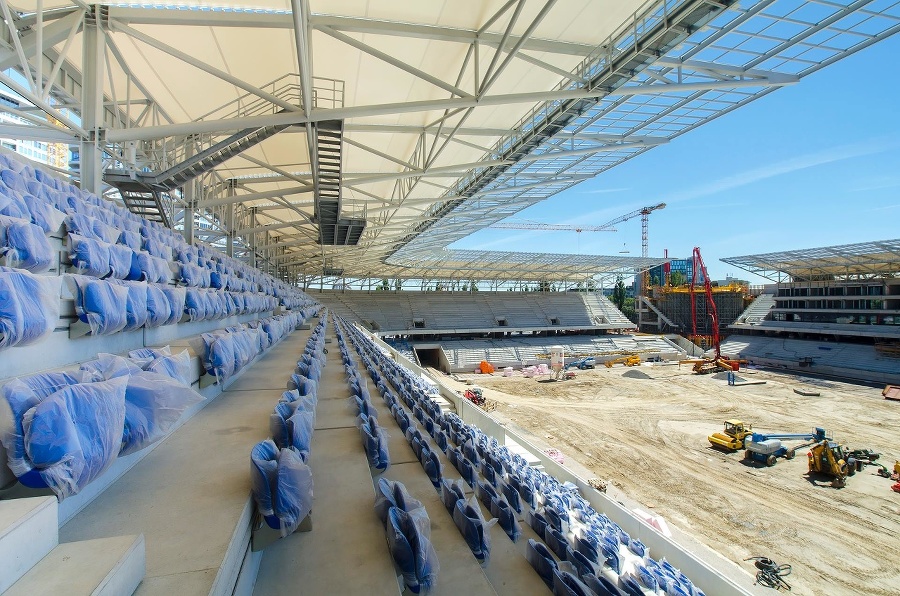 Aktuálne zábery Národného futbalového