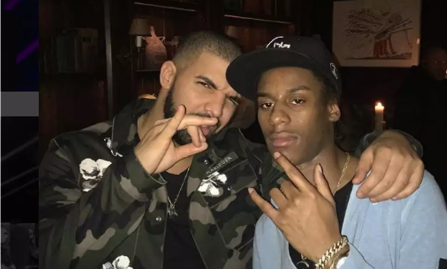 Drake a mladý raper