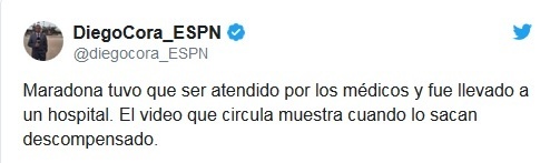 Argentínsky novinár informoval fanúšikov.