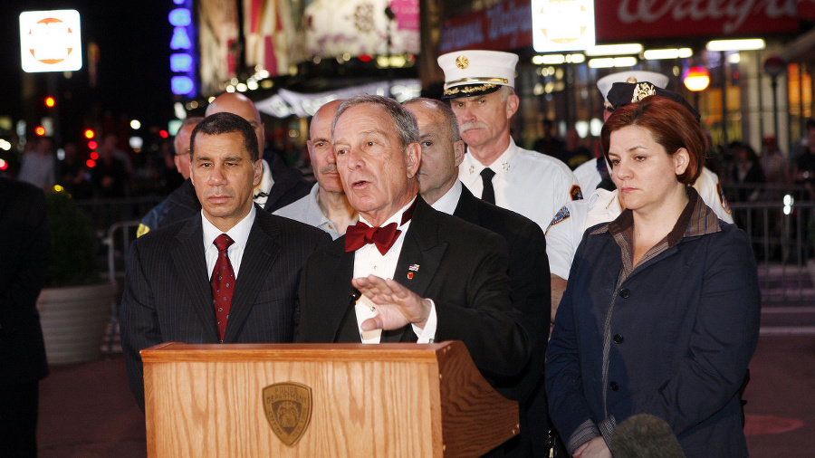Newyorský starosta Michael Bloomberg.