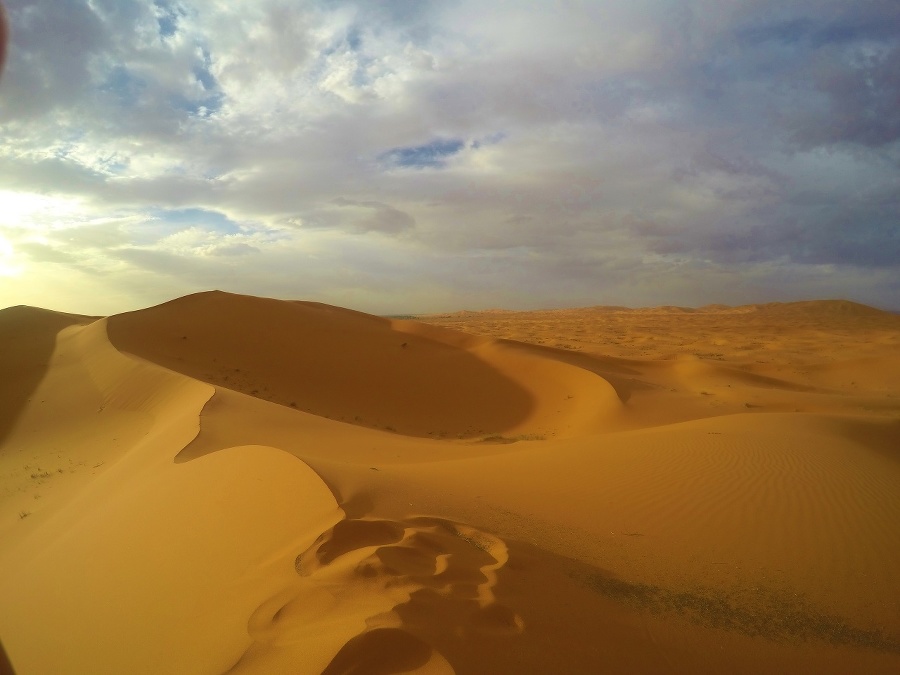 Na saharskej púšti prekvapil