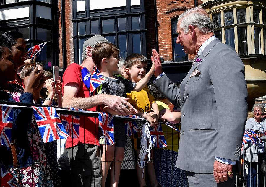 Princ Charles na návšteve