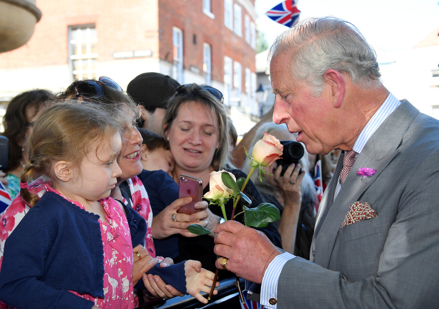 Princ Charles na návšteve
