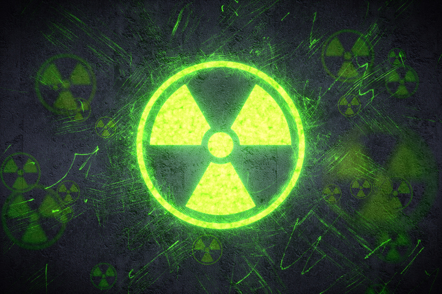 A simple radiation warning