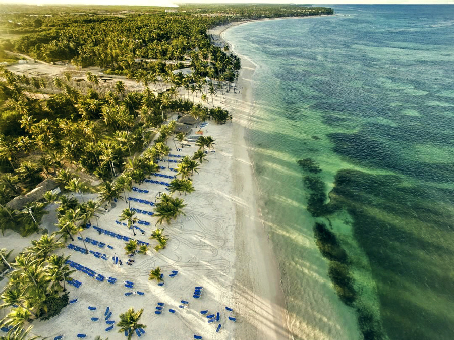 Bavaro Beach, Dominikánska republika.
