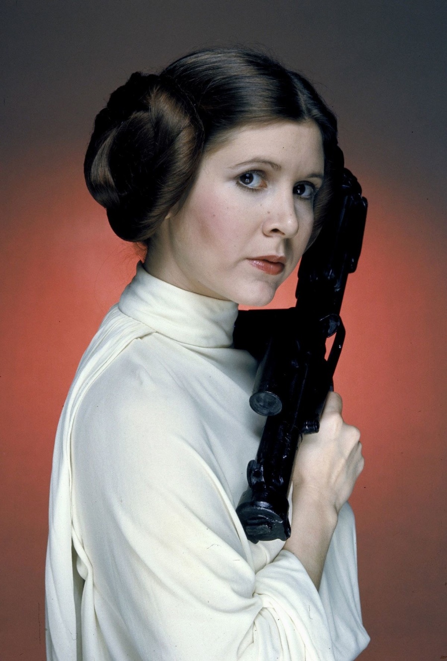 Carrie Fisher ako princezná